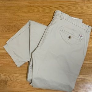 Men’s w36 pant trousers grey/tan/beige